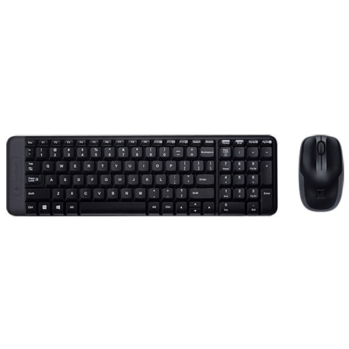 Logitech MK220 Wireless Keyboard Mouse Combo International